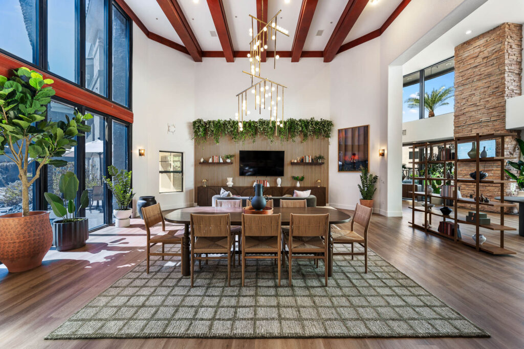 Shared interior space at Konrad.