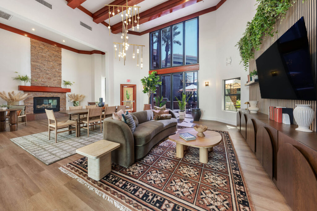 Shared interior space at Konrad.