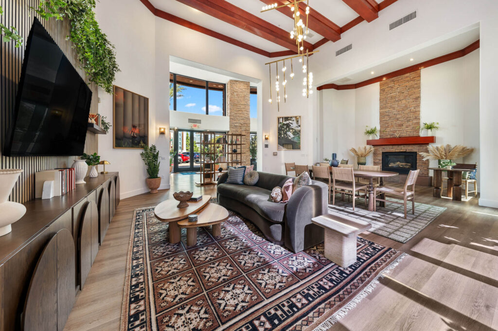 Shared interior space at Konrad.